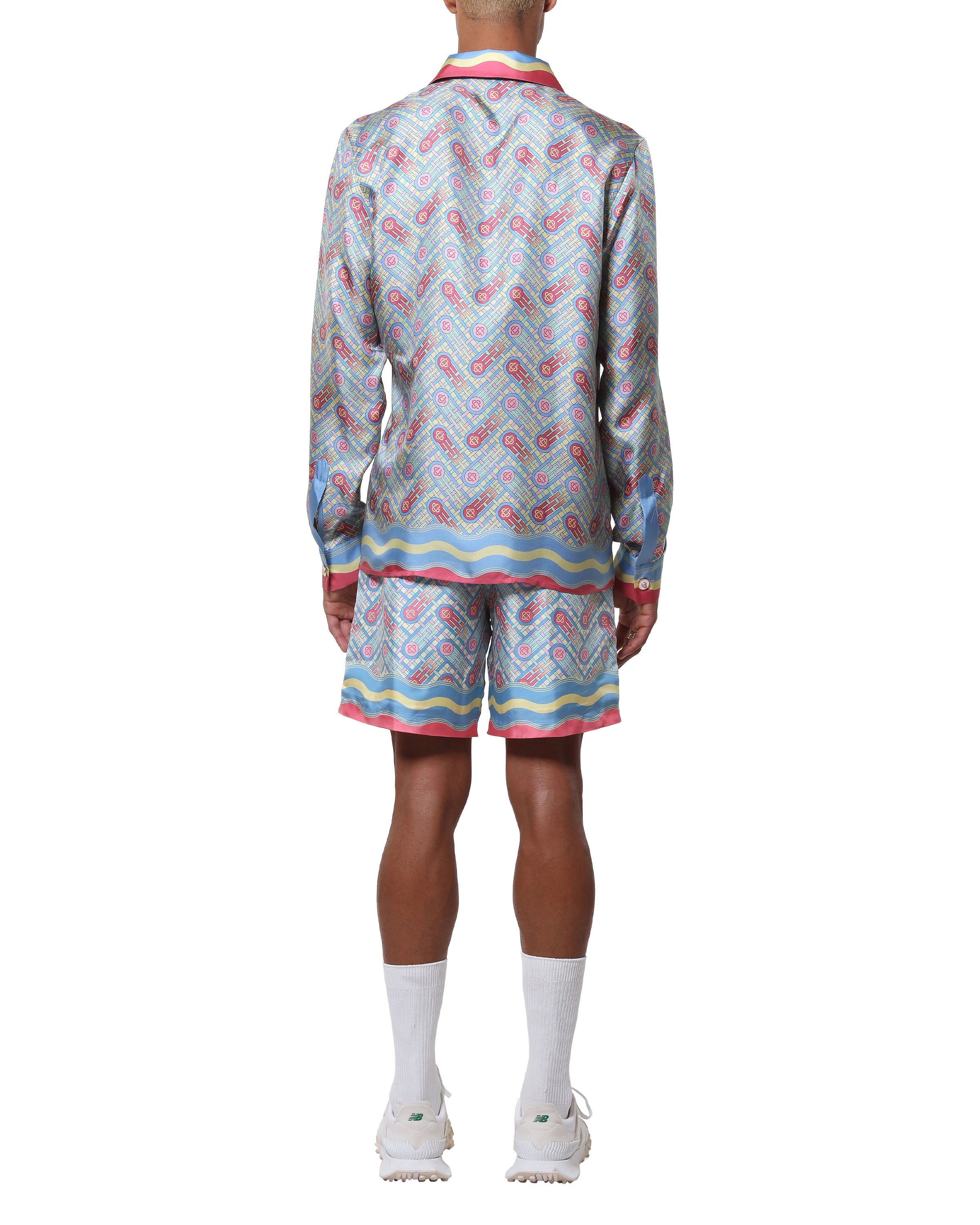 Candy Ping Pong Silk Shirt