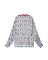Candy Ping Pong Silk Shirt