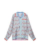 Candy Ping Pong Silk Shirt