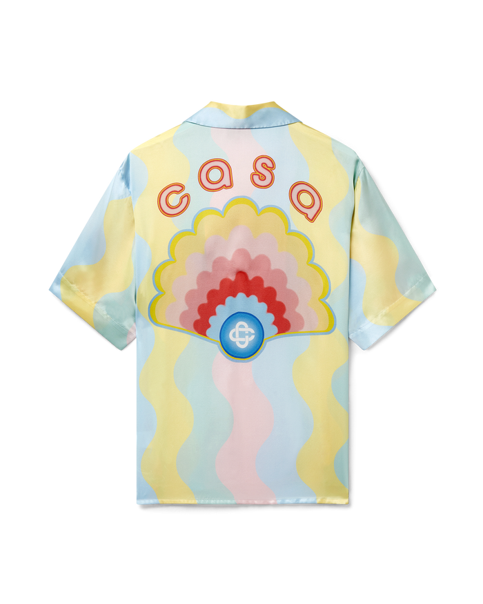 Casa Shell Wave Silk Shirt