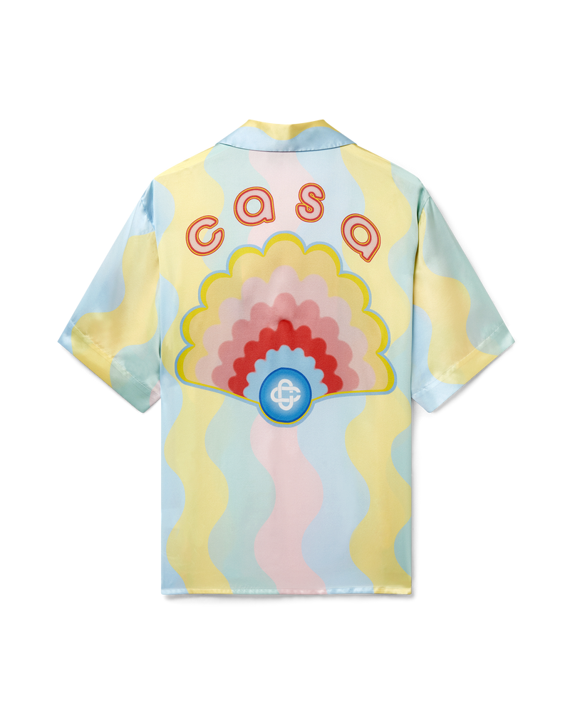 Casa Shell Wave Silk Shirt – Casablanca Paris
