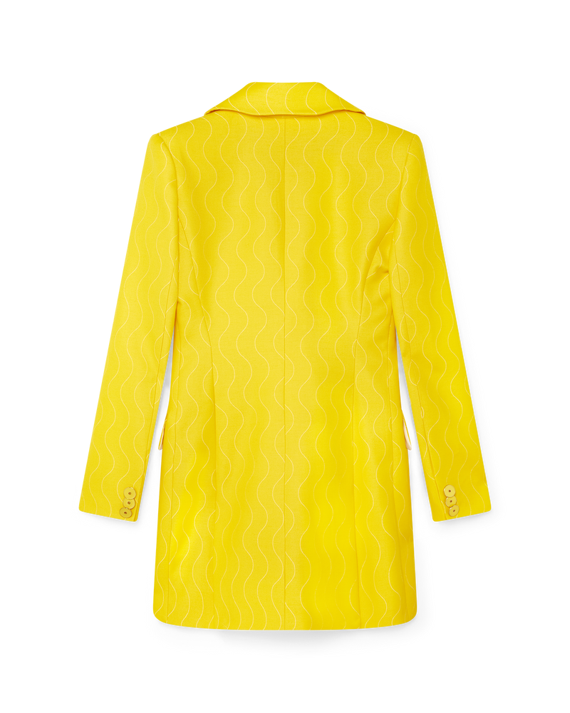 Yellow Wave Dress