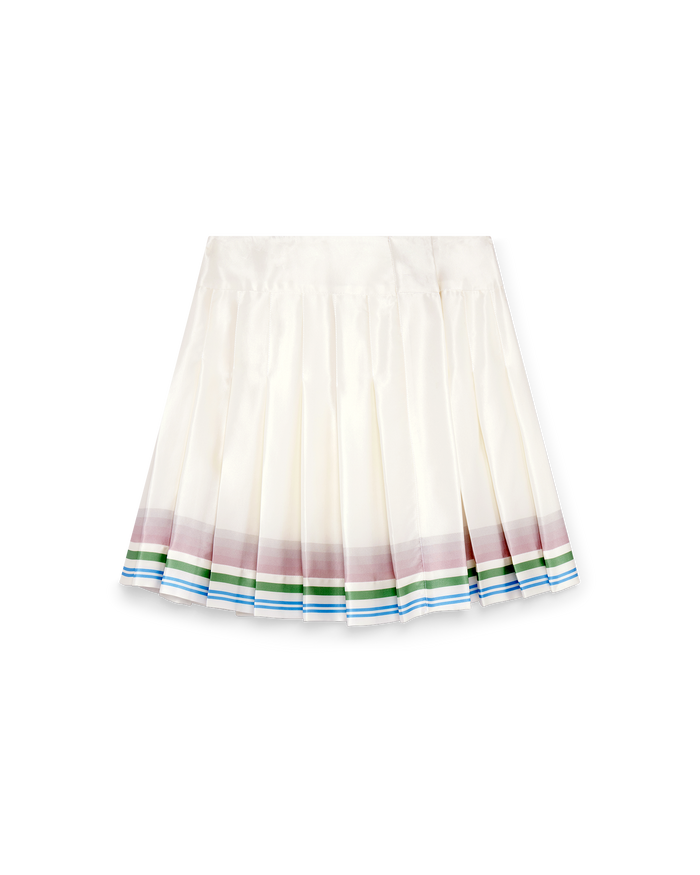 Tennis Club Icon Silk Tennis Skirt