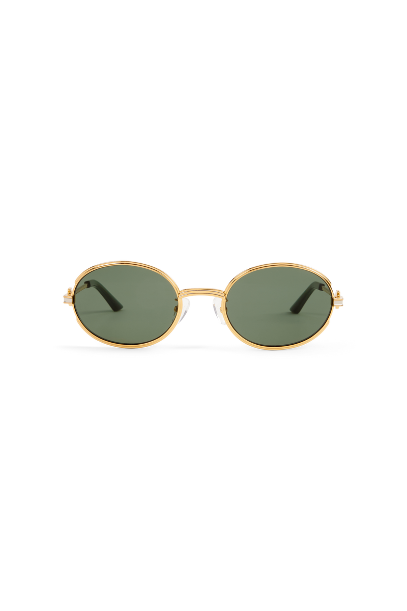 Green & Gold The Hero Sunglasses