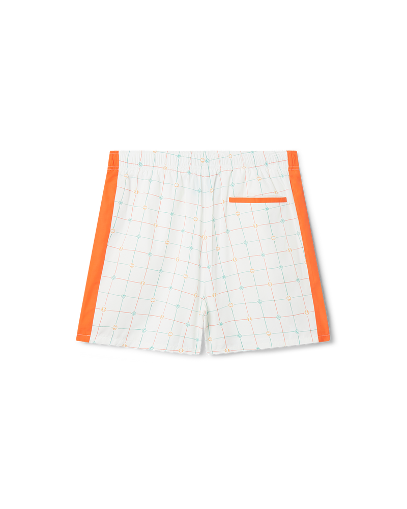 Tennis Club Check Tracksuit Shorts