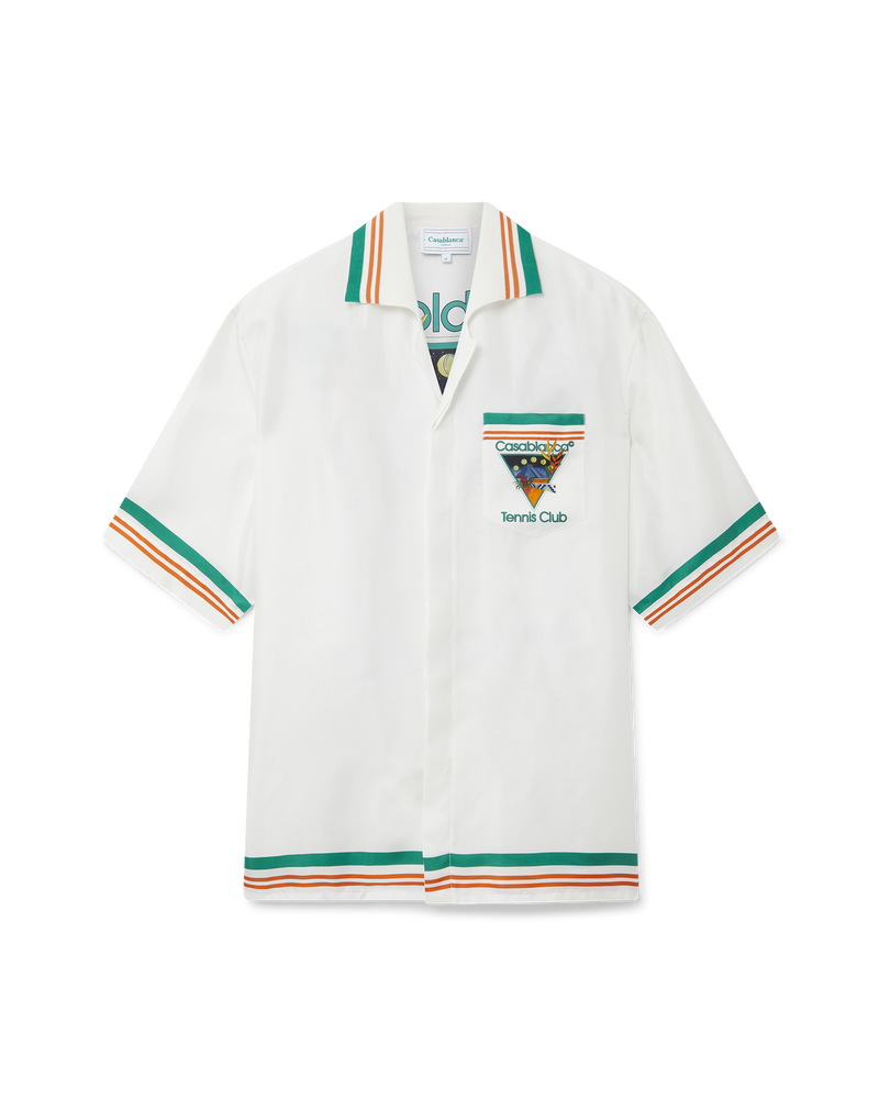 Tennis Club Icon Silk Shirt