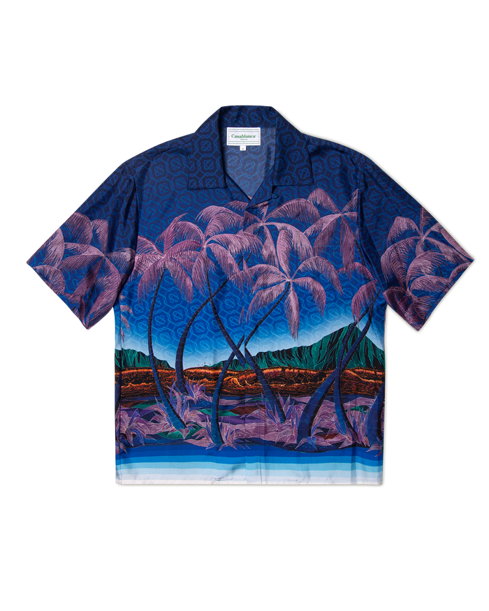Nuit A Maui Silk Shirt