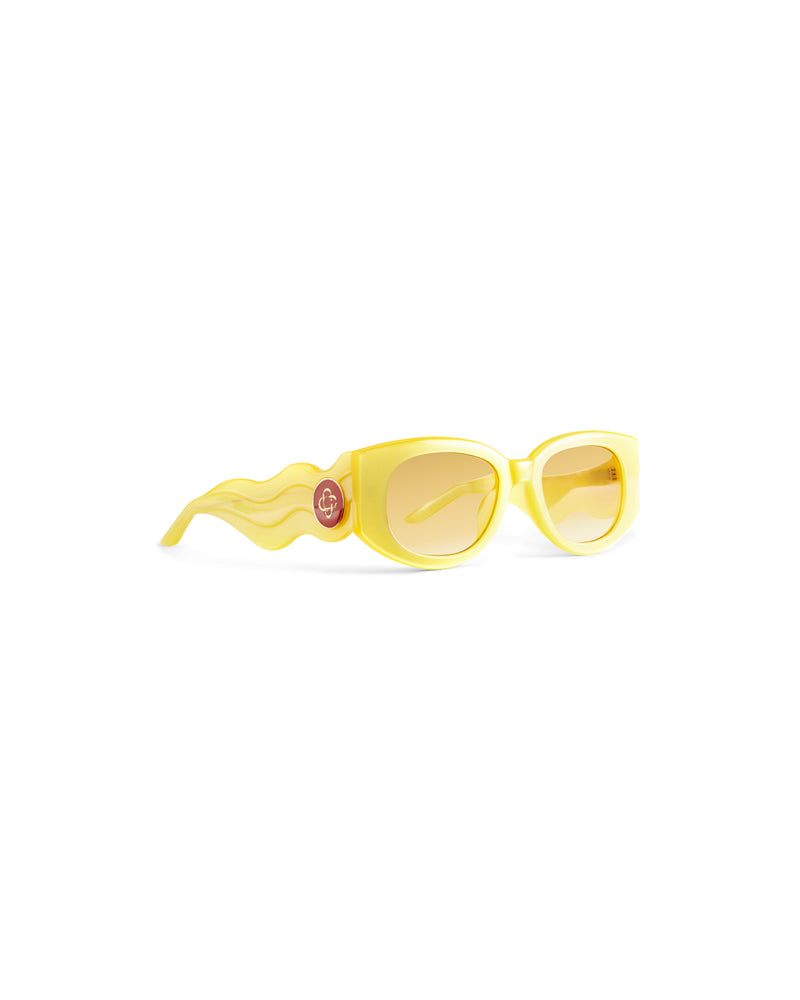 Memphis Yellow & Gold Sunglasses