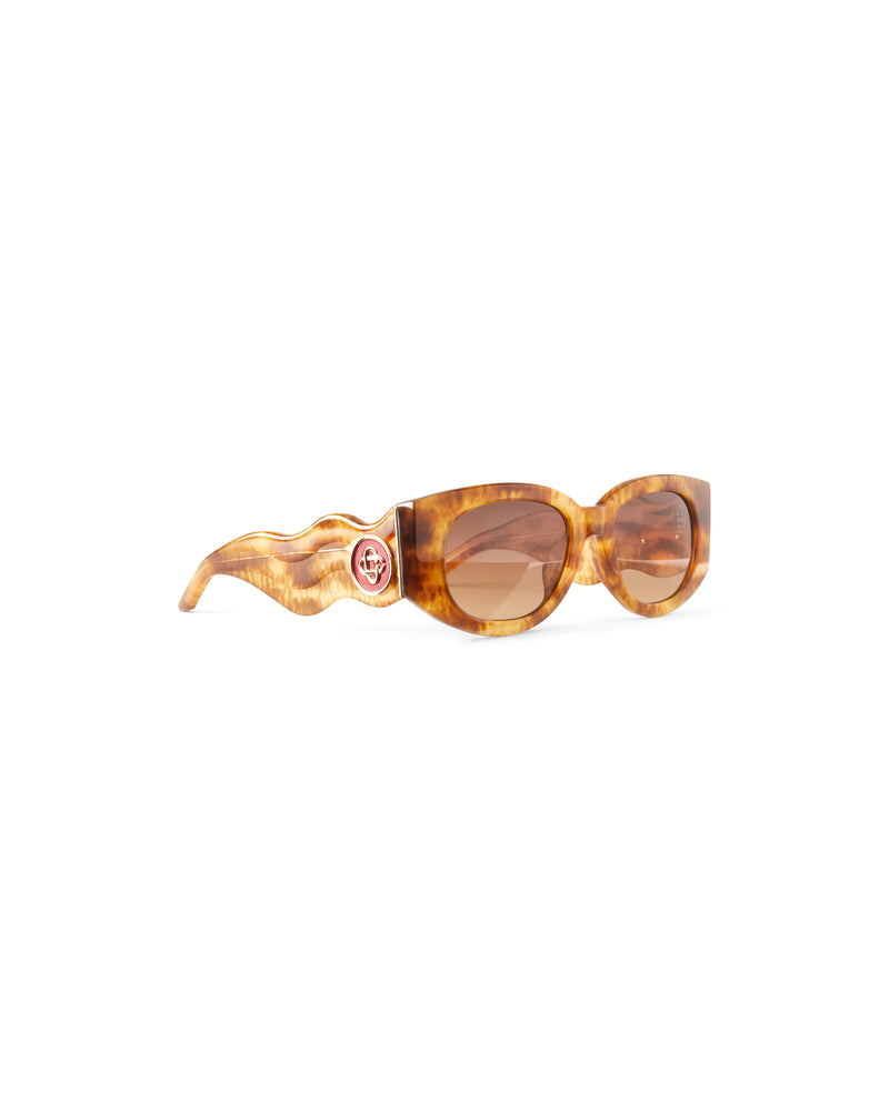 Memphis Gold & Brown Sunglasses