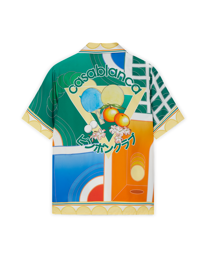 Reve De Tennis Silk Shirt