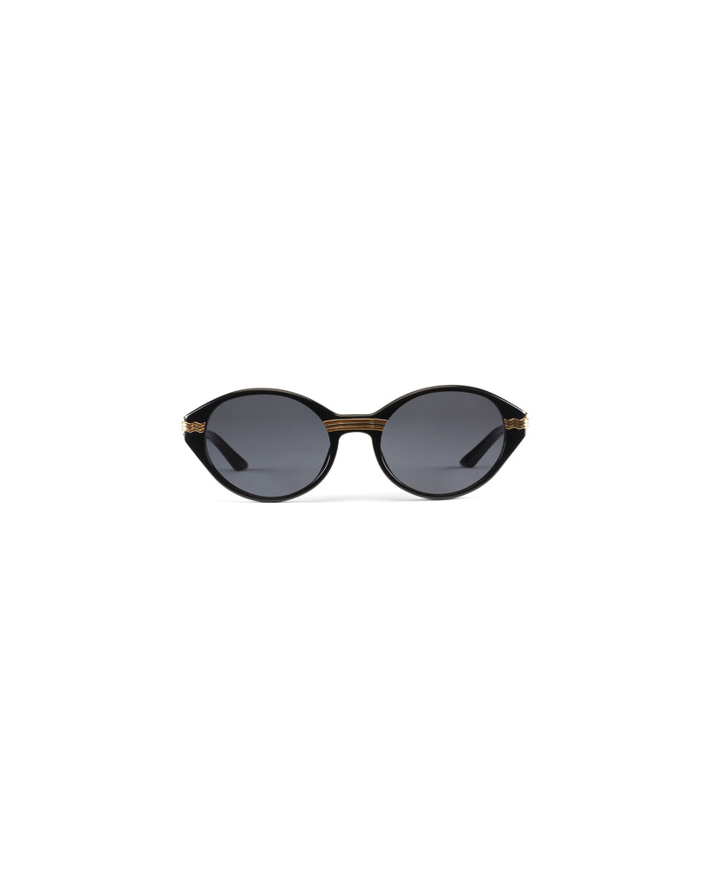 Black & Gold Cannes Sunglasses