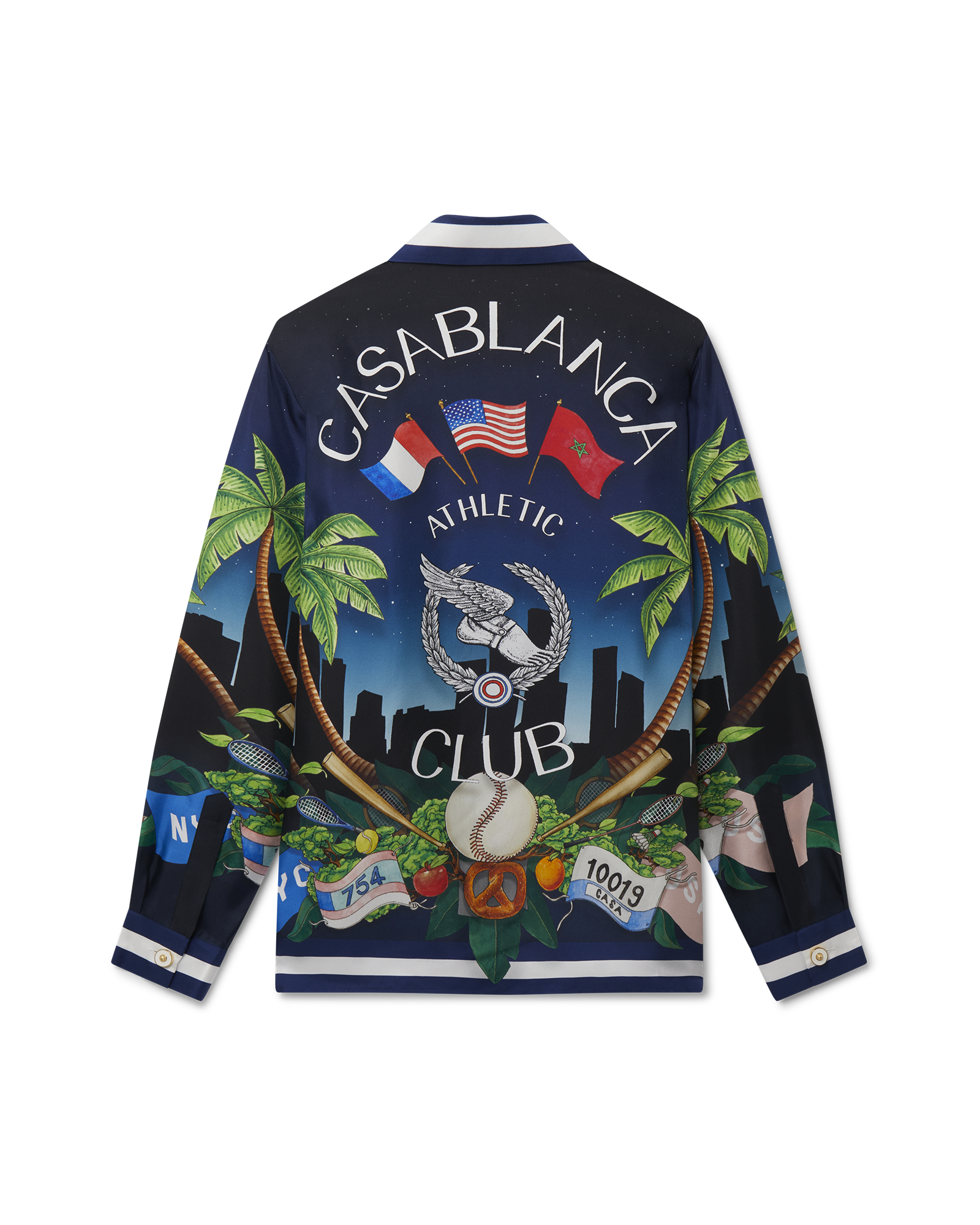 Athletic Club Silk Shirt
