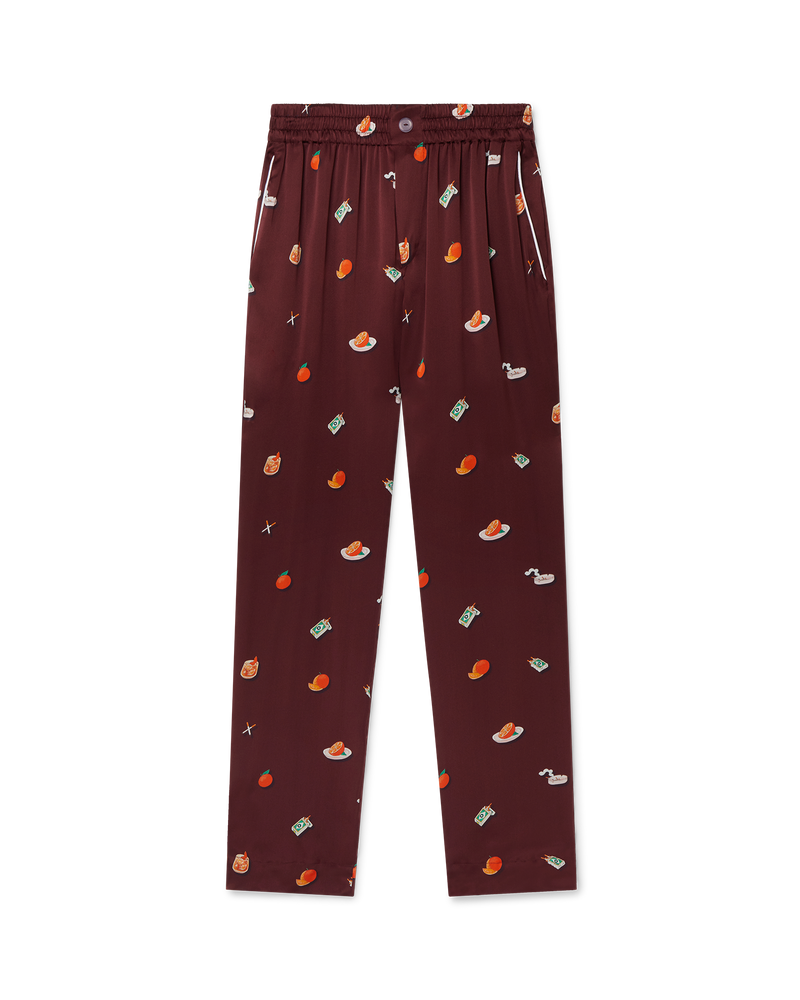 Silk Satin Pajama Pants