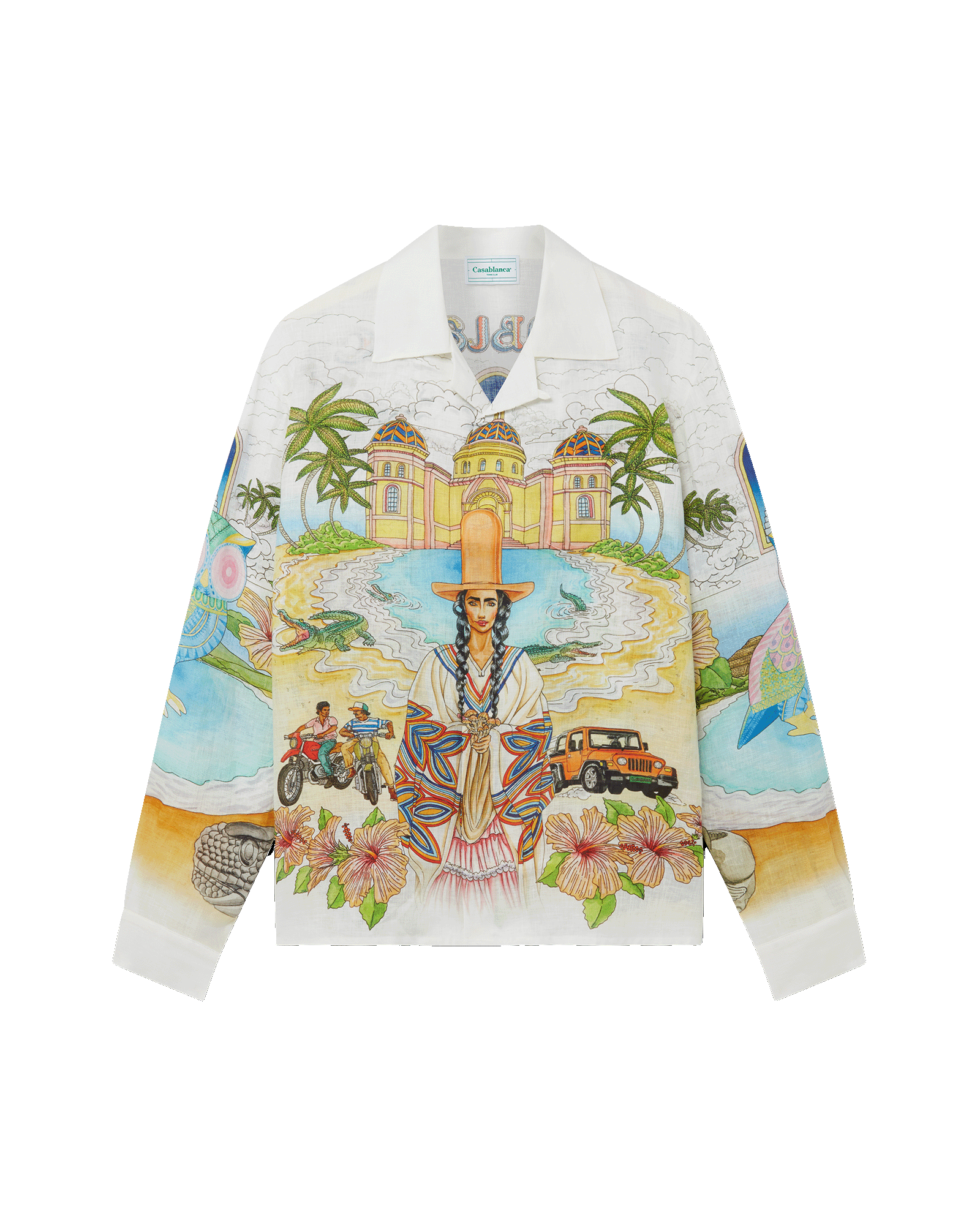 Spirit Lake Cuban Collar Shirt | Casablanca Paris – Casablanca Paris